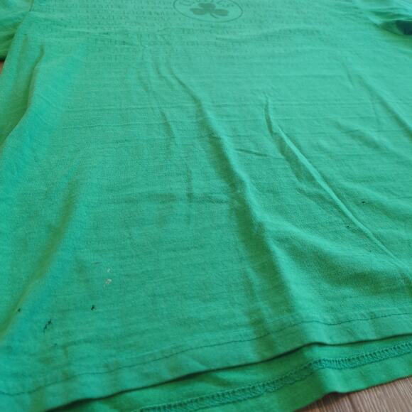 VTG NBA Boston Celtics Adult XXL Shirt Logo Clover Massachusetts Tatum UNK - Picture 2 of 8